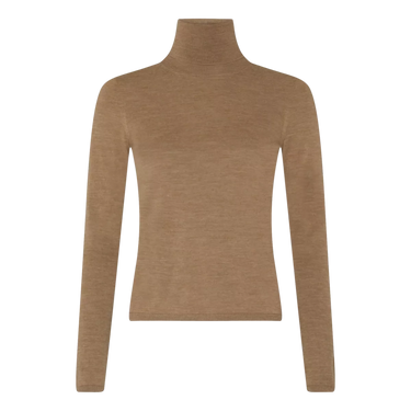 MAXMARA Maxmara Turtleneck Veloce Camel