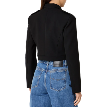 IRO IRO Cropped Blazer Jacket Zwart - Sisera Laren