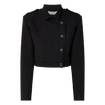 IRO IRO Cropped Blazer Jacket Zwart - Sisera Laren