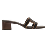 TODS Tod's Heeled Mules - Black/Brown