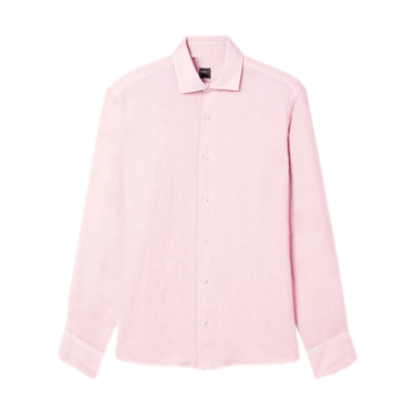 FEDELI Fedeli Linen Shirt Nick - Light Pink