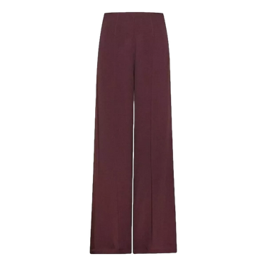 FORTE_FORTE Forte Forte Pantalon Aubergine - Sisera Laren