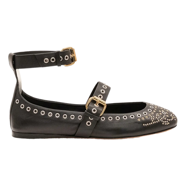 ISABEL MARANT Isabel Marant Ylza Studded Ballerina
