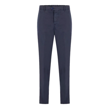 MARCO PESCAROLO Marco Pescarolo Cotton Trousers Navy