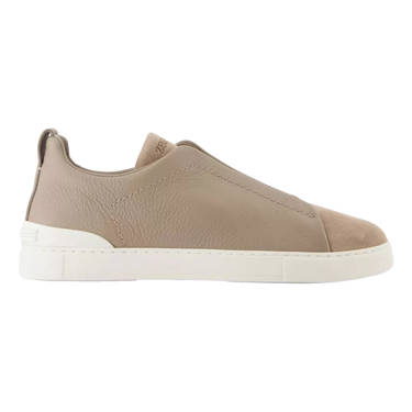 ZEGNA Zegna Triple Stitch Sneaker Taupe