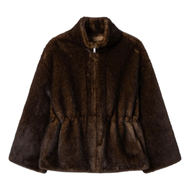 ARMA Studio AR Faux Fur Jas Frankie Bruin