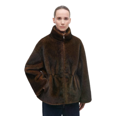 ARMA Studio AR Faux Fur Jas Frankie Bruin