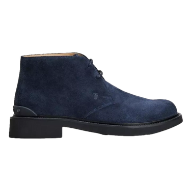 TODS Tod's Dessert Boots Dark Blue