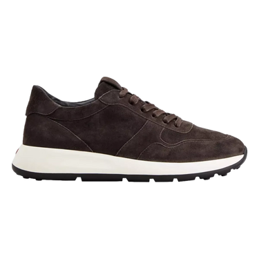 TODS Tod's Suède Sneaker - Dark Brown