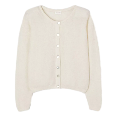 AMERICAN VINTAGE American Vintage Vest Vito Off White - Sisera Laren