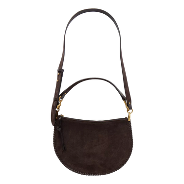 ISABEL MARANT Isabel Marant Oskan Soft Suede Bag - Camel