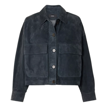 ARMA Arma Miri Suède Jacket Donkerblauw - Sisera Laren