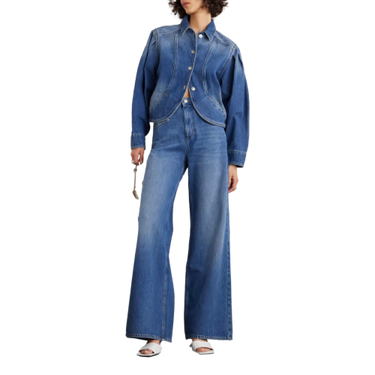 FRAME Isabel Marant Lemony Jeans - Mid Denim